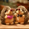 18cm Cute Lovely Soft Hedgehog Animal Doll Stuffed Plush Toy Child Kids Home Wedding Party Toys for Children Kid gift