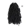 Nu Faux Locs Crochetr Natural Dreadlocks Hair Goddess Faux Locs Crochet Hair Ombre Braiding Extensions 18 Inch