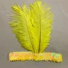 Two ostrich feather sequins holiday parties Party Hats Indian Chief Hat