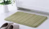 Nouveaux Textiles 40*60 cm tapis de bain tapis de salle de bain tapis d'absorption d'eau Shaggy mousse à mémoire de forme tapis de salle de bain sol de cuisine PH1