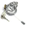 Chastity Devices Brand New Stainless Steel Male Chastity Device Belt Cage Fetishism Lock 01A