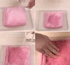 1x Coral Fleece täckt krokhandduk 40 * 80cm förtjockad absorberande Snabb dubbelsidig handduk Tvättduk Shop Retail Partihandel