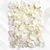 40x60cm jedwabny róża piwonia kwiat ściana dekoracji ślubnej tło biały sztuczny kwiat kwiat ściany romantyczny wystrój ślubny