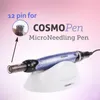 25pcs/lot Grey Color 9/12/36/42 nano Needle Replacement Cartridge Fits Dermapen 3/Dr pen A7/ Mydermapen Cosmopen Skin Care Rejuvenation