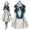 Wysokiej jakości fioletowe kostium Evergarden Anime Violet Evergarden Cosplay Kobiety japoński kostium anime Gothic Lolita Dress7433274