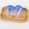 120ml Measuring Cup DIY Empty bottle Making Tools Transparent Measurement With Cover Scale jar Fast Shipping F2652