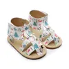 Hongteya meninas de couro genuíno sapatos de solado duro de verão sandálias de bebê dhl frete grátis