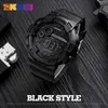 SKMEI Men Sports Watches 50M Waterproof Back Light LED Digital Watch Chronograph Double Time Wristwatches Relogio Masculino 1243 LY191213