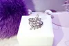 Wholeleaf CZ Diamond Life Tree Anneau avec boîte d'origine pour Pandora Real 925 Bijoux en argent sterling femelle Retro Ring6822103
