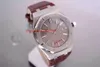9 Color Topselling Watch N8 Factory 41mm 15400 15400OROOD002CR01 Bands en cuir STRAP ASIA