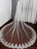 Véu de casamento catedral de marfim branco, 3 metros, longo, borda de renda, véu de noiva com pente, acessórios de casamento, noiva mantilla, véu de casamento7300193