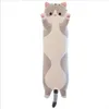 50cm70cm90cm販売長い素敵な猫枕かわいい猫のぬいぐるみおもちゃ誕生日プレゼントソファクッションon5923379