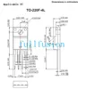 Prise de Test IC TO220-4 TO-220F-4L, pas de 2.54mm, brûlure dans la prise