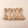 Baby Teether Accessories DIY Rope 5 Meters Waxed Twisted Waxed Cotton Cord String Thread Line 1mm Nylon Rope