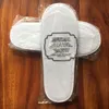 Half Pack Adult White Color Disposable Slippers Hotel Travel Beach Guesthouse Home Outdoor Sports Bath Supplies