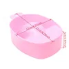 Nuovo arrivo Nail Art Soak Bowl Manicure Soak Off Hand Spa Bath Soaker Tray Remover Tools Nail Polish Remover9405737