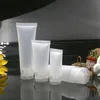 5ml 10ml 15ml 20ml 30ml 50ml 100ml Clear Plastic Lotion Soft Tubes Bottles Container Empty Cosmetic Makeup Cream Container JXW519