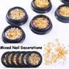 Tamax Na038 Gemengde Stijl Metalen Nail Art Decoratie Parel Rhinestones Nagels Crystal Stones Sticker Manicure Accessoires Tips Nagelhulpmiddelen