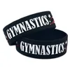 Nieuwe aankomsten Gymnastiek Siliconen Armbanden voor Vrouwen Mannen Brief Sport Polsband Bangle 2019 Mode-sieraden Gift in Bulk