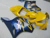 Kit de carenado de molde de inyección para HONDA CBR900RR 02 03 CBR 900 RR Carrocería CBR 900RR 954 2002 2003 Juego de carenados azul amarillo + regalos