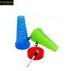 Smoking Stretch Tower Shisha Pocket collapsible Bong Water Pipe Travel Hookah Kit Portable Wholesale