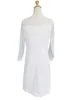Meghan Markle Princess White Mesh Patchwork Midi Women Dress Sashes Abiti a maniche lunghe