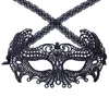 21 stilar Sexiga Lady Lace Mask Mode Hollow Eye Mask Black Masquerade Party Fancy Masks Halloween Venetian Mardi Party Kostym VT1350