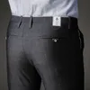 Tang ekose pantolon iş rahat artı boyutu düğün pantolon takım elbise erkekler pantolon moda erkek elbise pantolon yaz resmi ince