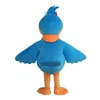 2019 Rabattfabrik Försäljning Lovly Blue Bird Mascot Kostym Carnival Festival Party Dress Outfit för vuxen