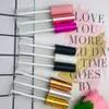 10 ml lege Gloss Lip buis met bruss Make-Up Tool Lippenstift Balsem Hervulbare Fles DIY Lipgloss buis lip Olie Wand buis