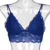 Bralette Reggiseni Donna pizzo Reggiseno senza fili Lingerie Sexy scollo a V Intimo Sleepwear Gilet taglie forti Crop221Q