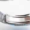 Prosta i przezroczystość 36 mm biała tarcza Automatyczna twarda wytrzymałość na rękę powietrza ze stali nierdzewnej Bransoletka zegarek bez daty Watch3008