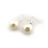 24 paia di orecchini di perle d'imitazione di colore beige di alta qualità da 12 mm per regalo
