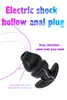 Latest Electric Shock Vibrator Silicone Anus Plug Multifunction Anal Beads Massager For Man Women Masturbator Butt Extender Adult 6238939