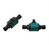 5pcs 16mm Giunto 1/2 pollice a 16mm Connettore rapido con valvola Garden Irrigation System Accoppiamenti rapidi Accessori Forniture da giardino