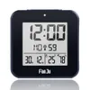 Andra klocktillbehör Fanju FJ3533 LCD Digital väckarklocka med inomhustemperatur Dual Battery Operated Snooze Date1307E