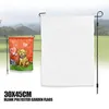 30*45cm Trump sublimatie Tuinvlag Amerikaanse Tuinvlaggen warmteoverdracht afdrukken Tuinbanner blanco banners