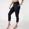 Slim Teall Sportswear Women Trakout Out Pocket Leggings Фитнес -спорт -спортзал.