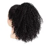 Humain Afro Kinky Curly Ponytail Extensions Curly Drawstring Puff human Ponytail for Black Women Clip Hairpieces for African American