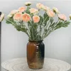 Künstliche Ranunculus Asiaticus Hochzeit Dekoration Gefälschte Blume Silk Simulation Blumen Künstliche Blumen für Haus-Partei-Dekor EEA461