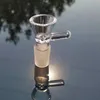 Ciotole di vetro per vetrini all'ingrosso DHL Free 10mm 14mm 18mm con ciotola filtro fiocco di neve per Bong in vetro e Ciotola per fumatori in vetro Ash Catcher