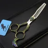 Professional 6 inch F Hairdressing Scissors Hair Cutting Scissors Set Barber Shears High Quality Salon213x