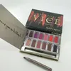 Vice Lipstick 12 kleuren Lipglosspalet Crème Lipmake-up Langdurige cosmetica Limited Edition LipGloss-palet