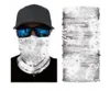 Gorras de ciclismo Máscaras MagicTurban Impreso en 3D Camuflaje Patrón de pitón Bufanda Máscara Pesca al aire libre Protector solar Cabeza sin costuras Bandana Moda Nec