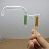 Placa de filtro de cor dupla Bongos de vidro por atacado Tubos de vidro para queimador de óleo Tubos de água de vidro