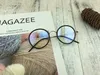 AAA + Handmade rodada pure-titanium óculos 47-22-145 fashional ultra-light stlye óculos de grau de prescrição não-parafuso designer full-set case