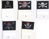 mini pirate banner halloween bar home decoration pirate hand signal flag cosplay kids rave props skull crossbones print flags