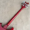 Modelo de alta qualidade personalizado 4003 4String Bass Guitar Guitar Metallic Red Electric Guitar1206365