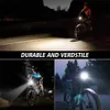 2020 Waterdichte oplaadbare fietslicht LED Fietsverlichting Set Intelligente Sensor Voorverlichting Bike Accessoires Lamp