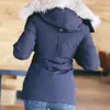 패션 겨울 하향 재킷 몽트 후드가있는 파카 여성 클래식 슬림 파카 여성용 고품질 모피 코트 커스터마이즈 플러스 크기